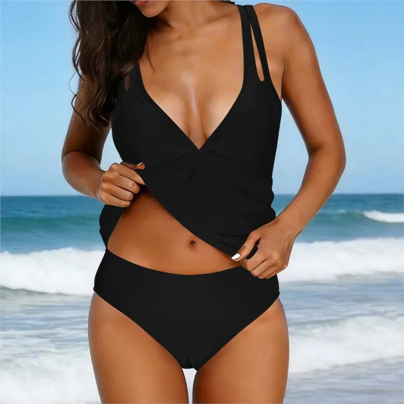 Swimwear Women Swimsuit Sexy Tankini New Push Up Bikinis Set Brazilian Bathing Suit Beachwear Biquini Two Piece Suits 2026