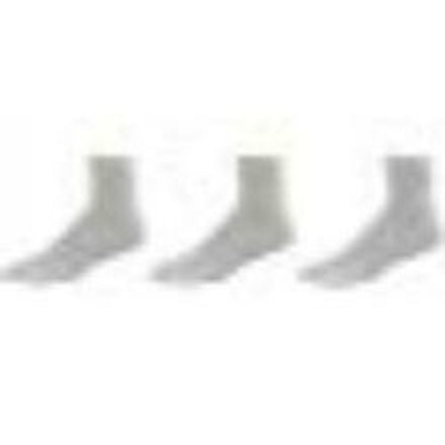 Men's Cotton Quarter Cushioned 3 Pair Pack Socks - Non-Binding Cuff is