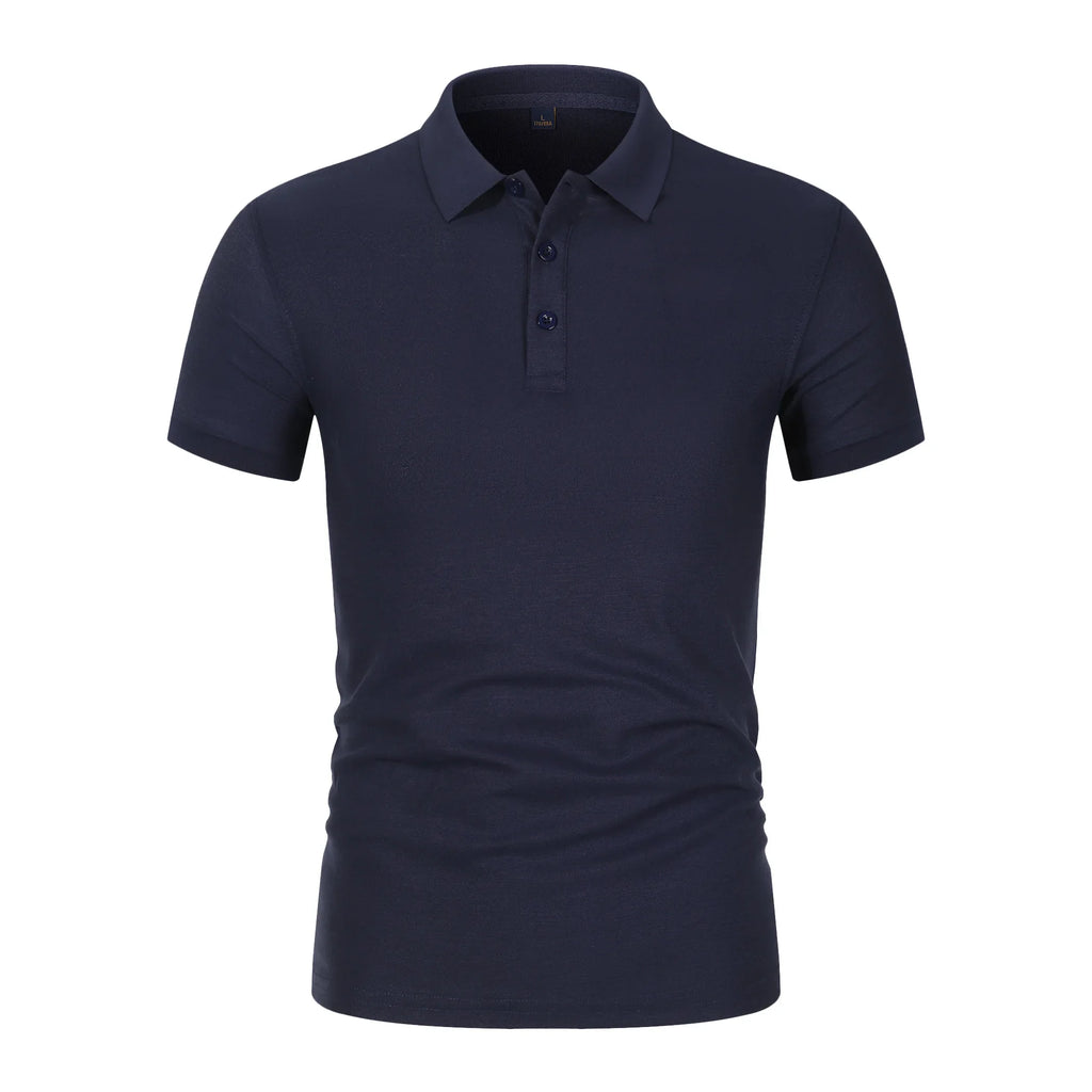2025 heißer Verkauf männer Sommer Casual Atmungsaktive Bequeme Polo-Shirt männer Einfarbig Hohe Qualität Kurzarm T-Shirt ﻿